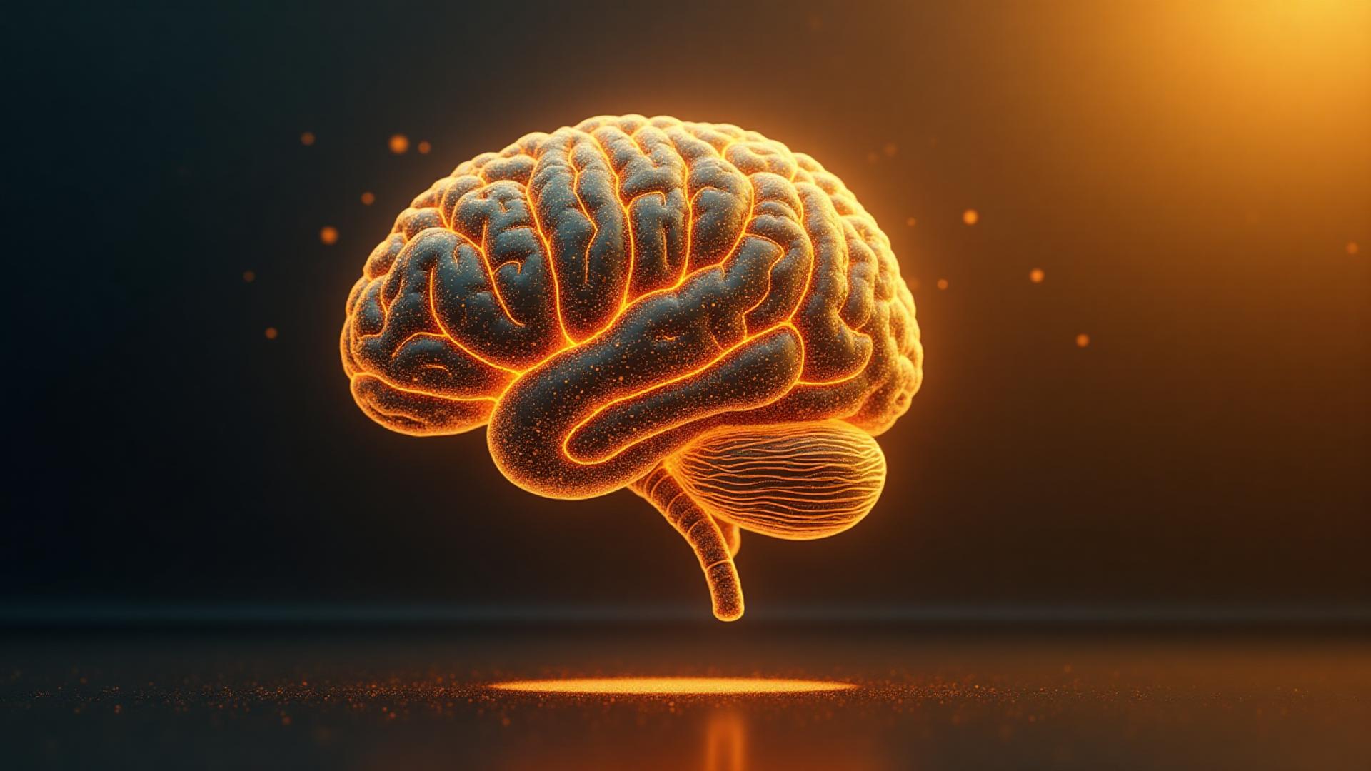 AI brain visualization